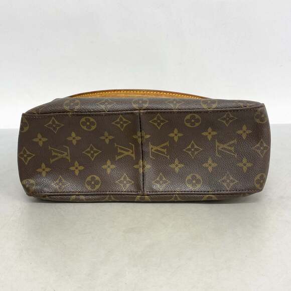 LOUIS VUITTON Brown Monogram Looping GM Shoulder Bag - Picture 3 of 16